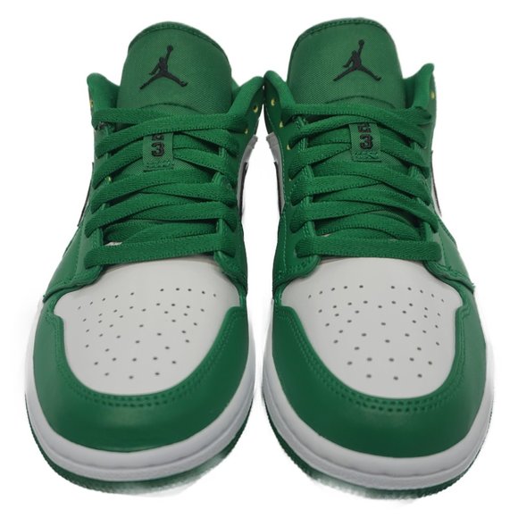 553558-301 Jordan 1 Low (Pine Green / White) - Picture 3 of 7